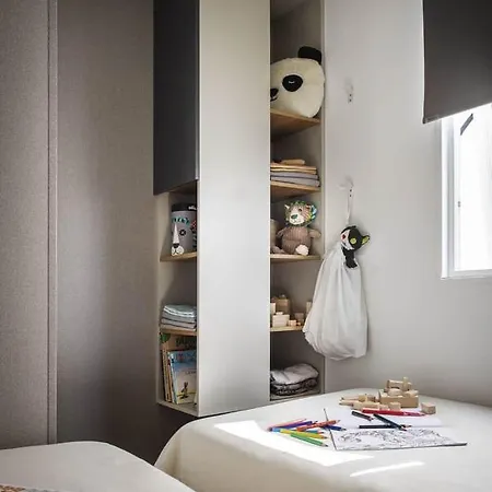 En Ou Mobil-home Chez Camp'in Pirellu * 포르토베쉬오