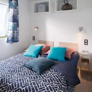 En Ou Mobil-home Chez Camp'in Pirellu 캠프장 *