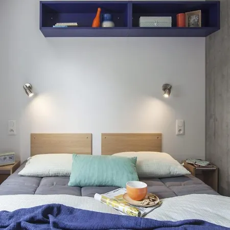 En Ou Mobil-home Chez Camp'in Pirellu 캠프장 *